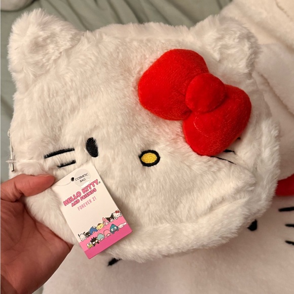 forever 21 hello kitty plush backpack Set - Bundle of Plushie with Adjustable Straps, and More | Hello Kitty Plush Backpack for Kids Its the kind of bag that makes school days Forever 21 Blue Hello Kitty